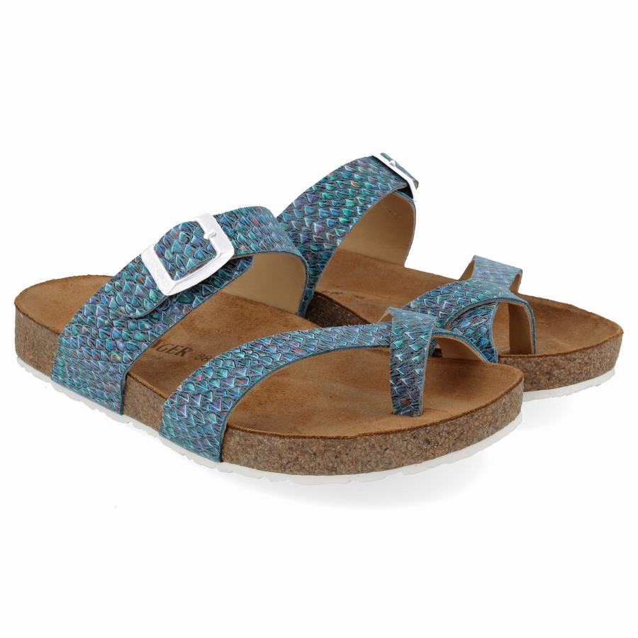 Sandali Donna Haflinger Juno Blu | ASJ3326KF