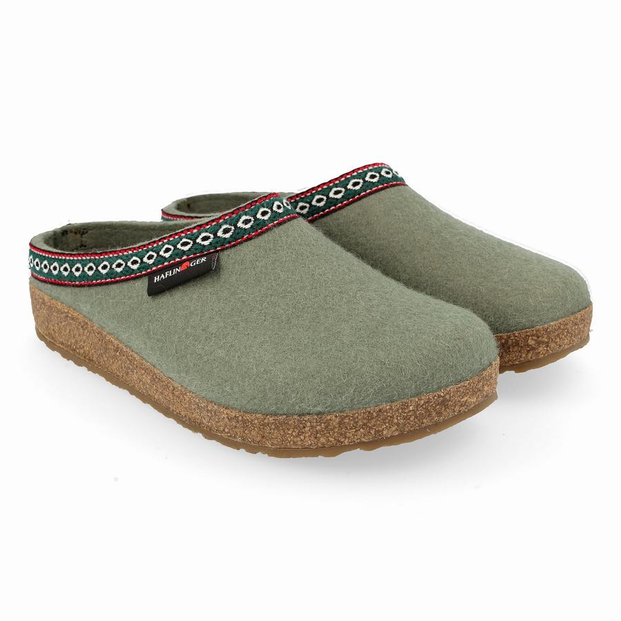 Zoccoli Donna Haflinger Gz Verdi Chiaro | TVK7088YL