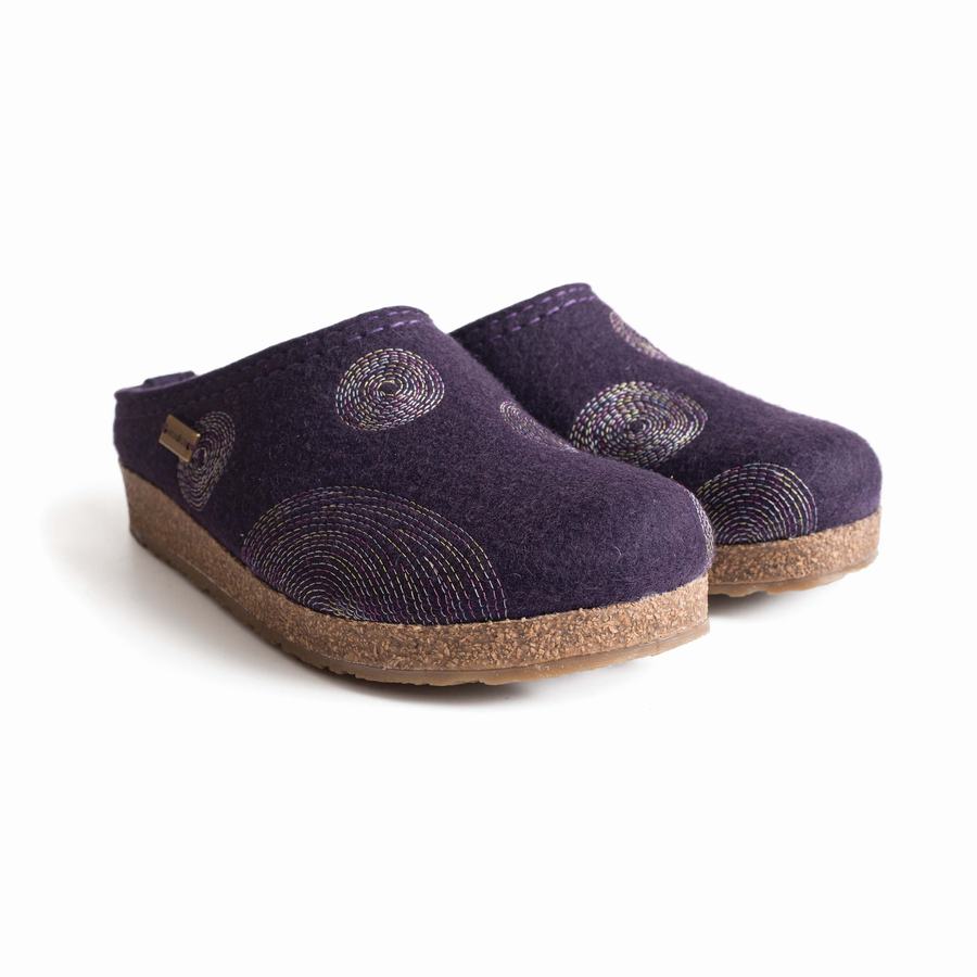 Zoccoli Donna Haflinger Spirit Viola | JMU1185WW