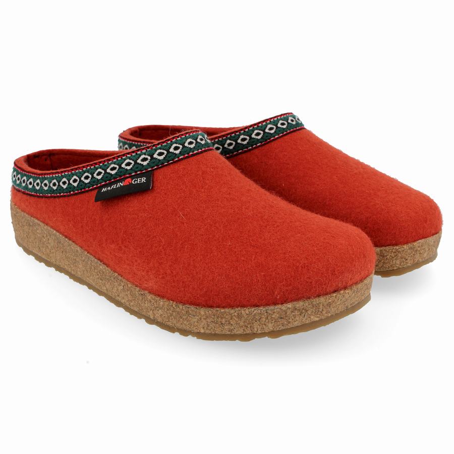 Zoccoli Uomo Haflinger Gz Rosse | IZS2787AJ