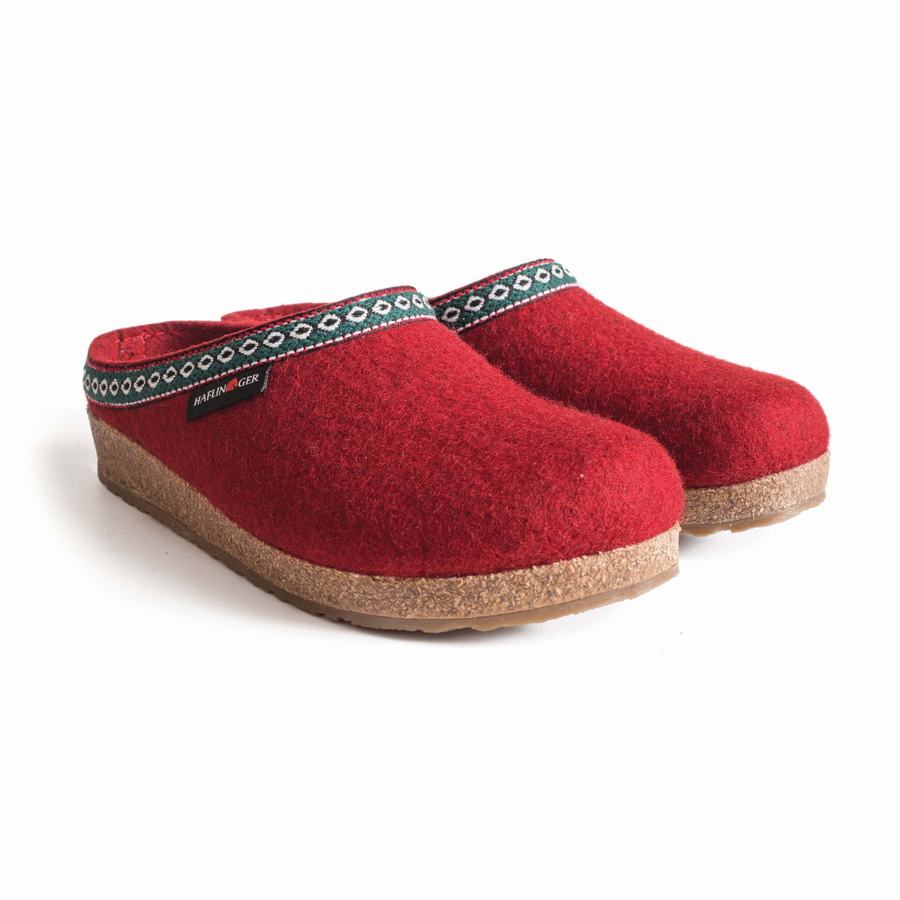 Zoccoli Uomo Haflinger Gz Rosse | QLC627AV