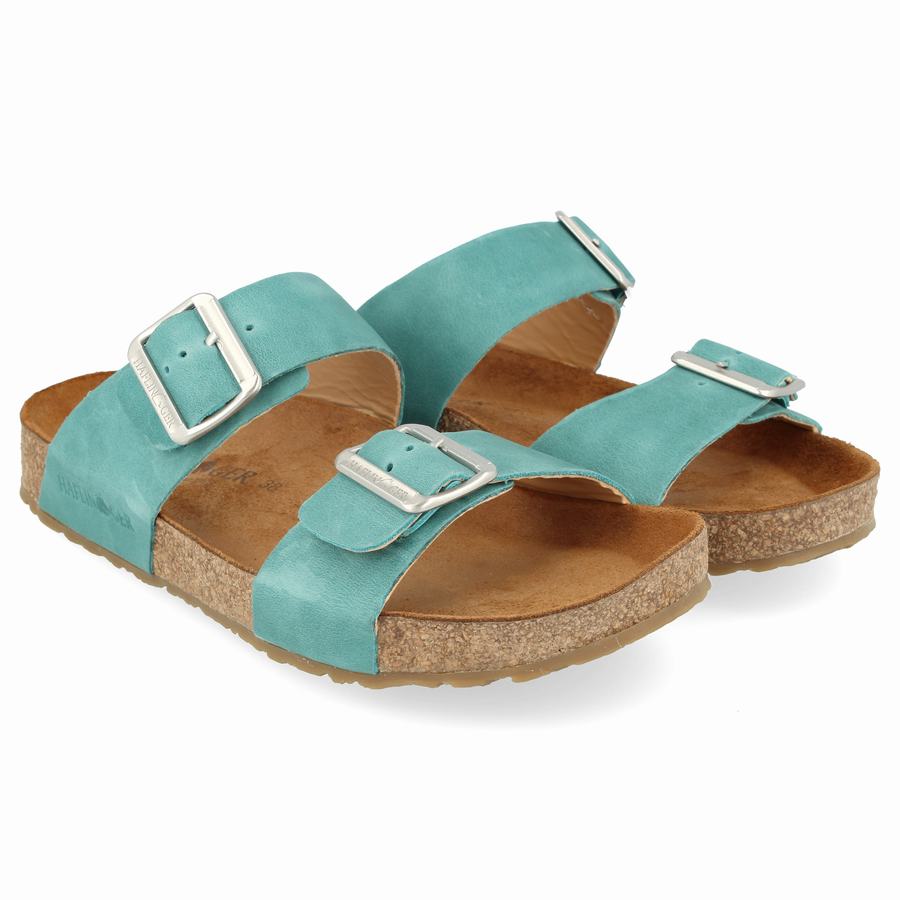 Sandali Donna Haflinger Andrea Verde Acqua Chiaro | HMZ2119AW