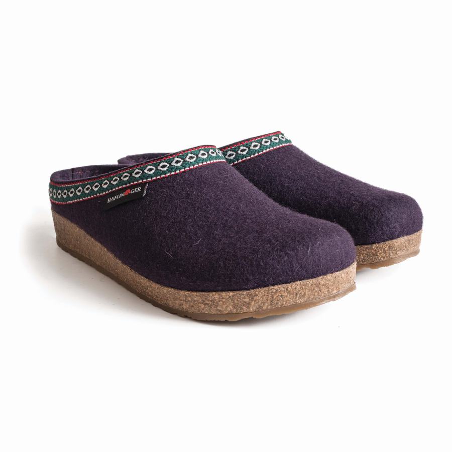 Zoccoli Donna Haflinger Gz Viola Profondo | XZU2343OG